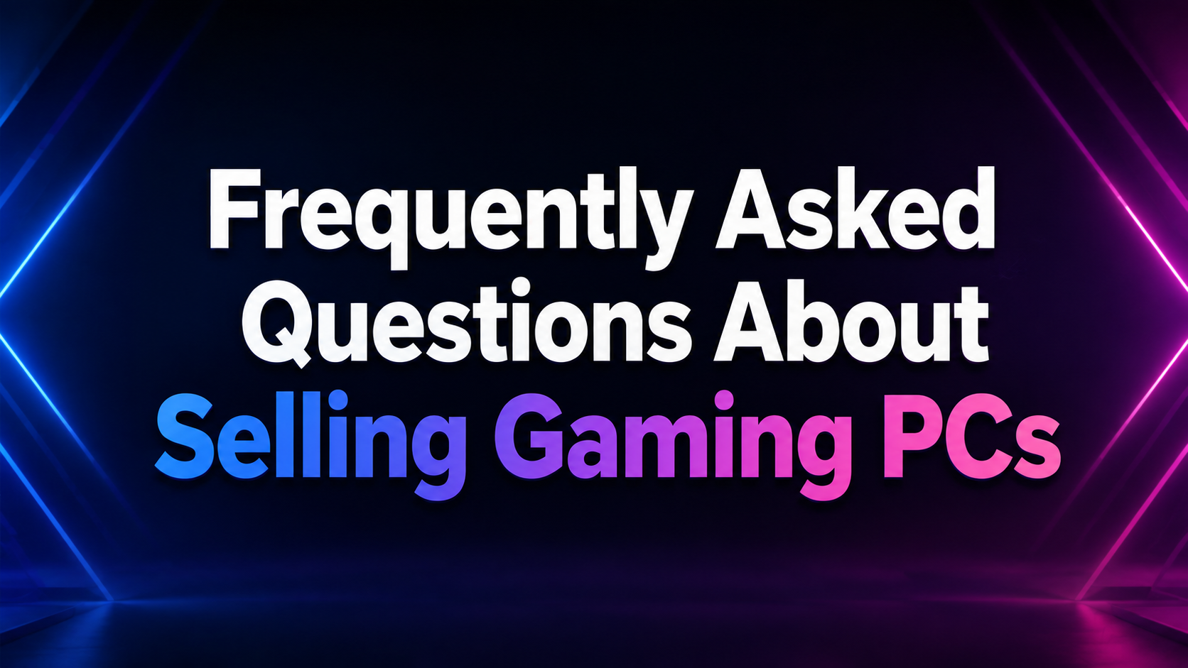 gaming desktops buyer